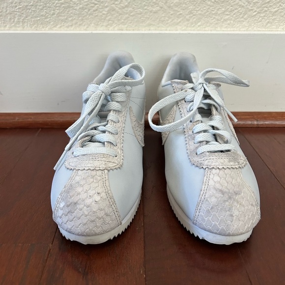 Nike Classic Cortez Premium W Leather Uppers Snake Scale grey size 8.5 US 6 UK - Picture 4 of 12